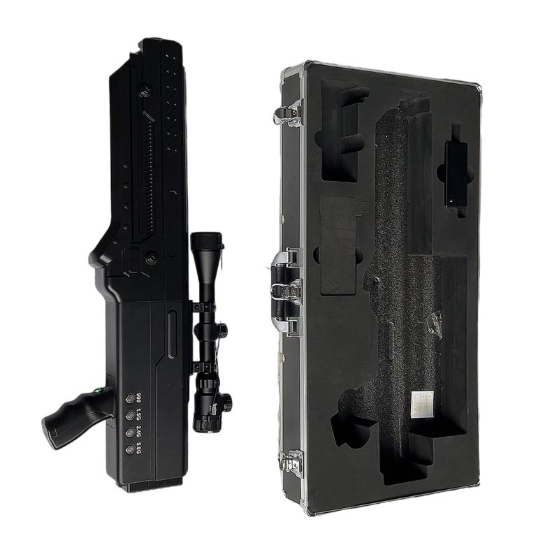  原州手持便携式枪型低空防御反制四通道A型