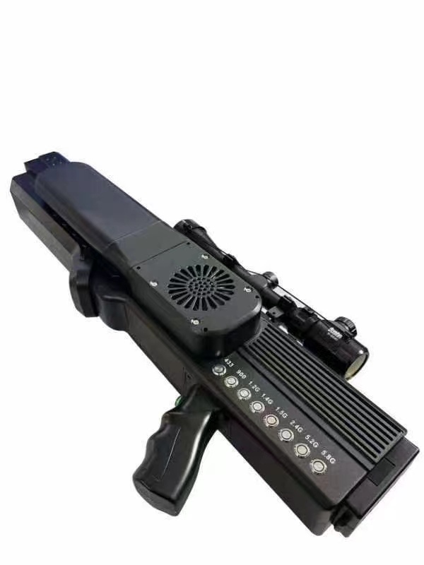  原州手持便携式枪型低空防御反制八通道